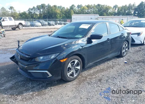 2019 Honda Civic Lx from USA, damaged, VIN 19XFC2F63KE009620